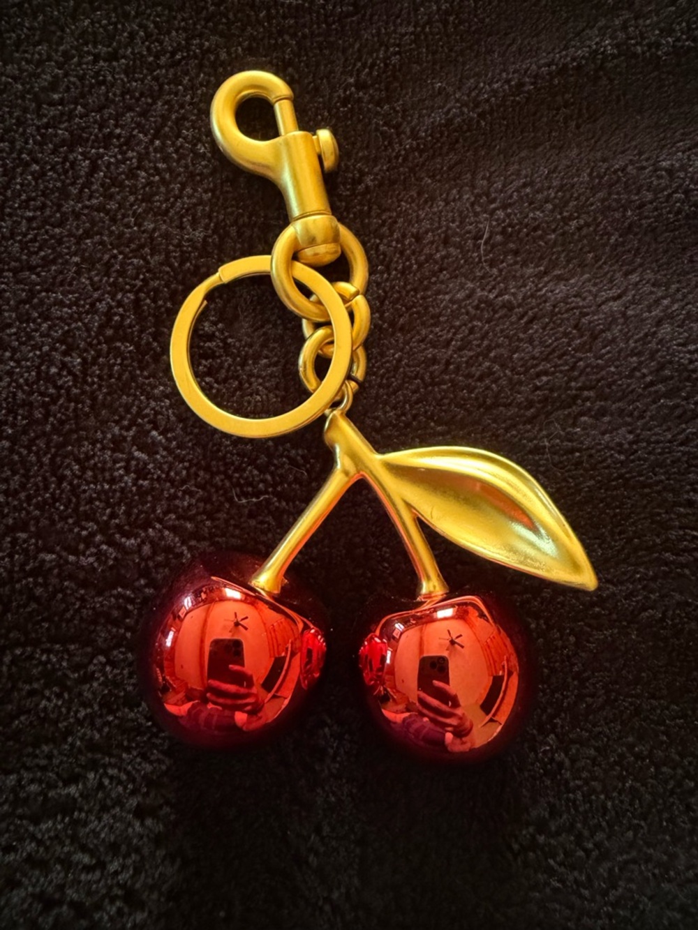 Cherry Keychain